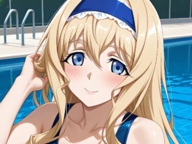 d_660991スクール水着のセ◯リ◯・オ◯コ◯トーFANZA 同人 漫画