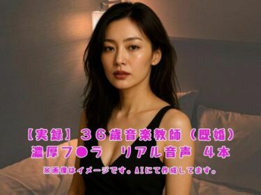 d_665098【実録】36歳音楽教師（既婚） 濃厚フ●ラ リアル音声 4本ーFANZA 同人 漫画